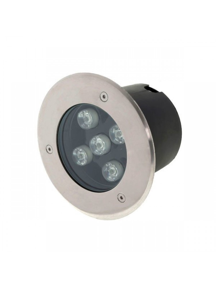 LED grindinis lauko šviestuvas 5W / 220V LED, įmontuojamas  IP65