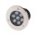LED grindinis lauko šviestuvas 7W / 220V LED, įmontuojamas  IP65