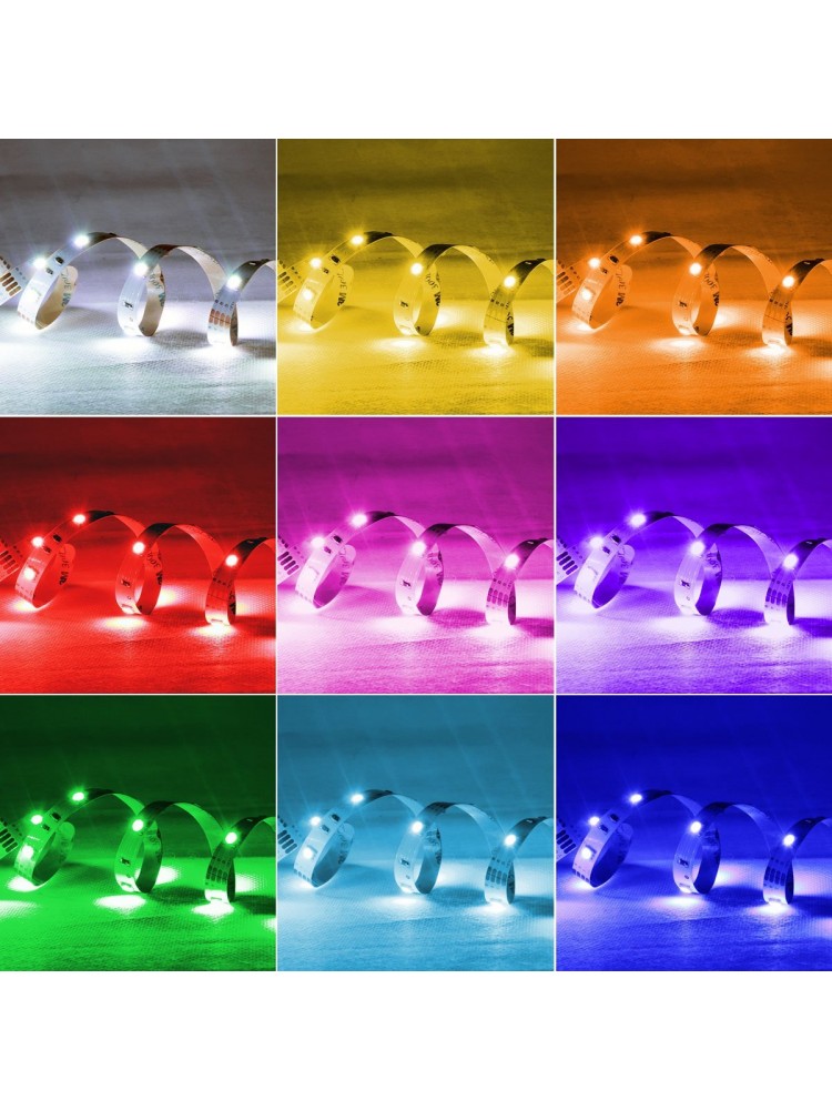 LED juosta RGB  3m PRO + valdiklis + maitinimo šaltinis