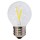 LED lemputė 4W E27 G45 4500K  (dienos šviesa)  Filament