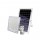 (NAUJIENA) SAULĖS BATERIJOS LED LAUKO ŠVIESTUVAS 200W  + HIBRIDINIS 230V AC ĮKROVIMAS