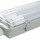 2X18W LED ŠVIESTUVAS 120CM, IP65, 6500K (ŠALTAI BALTA), su T8 lempomis