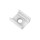 LED PROFILIŲ SURFACE IR CORNER 45 TVIRTINIMAS JUODAS