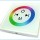 LED sieninis RGB  valdiklis 12A baltas