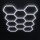 2290x3150mm 11HEX 280W 6000K LED HEXAGON  apšvietimo komplektas