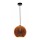 Pakabinamas šviestuvas 3D stiklas Copper Fireworks E27  D300xH275mm