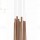 Pakabinamas šviestuvas ORGANIC COPPER 10x 1W LED
