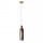 Pakabinamas šviestuvas CANPANILA SMOKY GLASS 1X40W E27