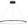 Pakabinamas šviestuvas SATURNO BLACK 57W LED