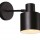 Sieninis šviestuvas MAXLIGHT BLACK 1x60W E27 