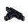 Track sistemos sujungimas T  , juodas