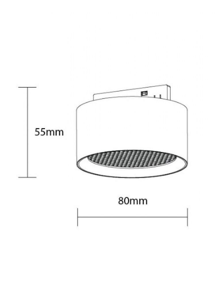 LED magnetinis projektorius 48V 10W 4000K - M05 LED magnetinis projektorius 48V 10W 4000K - M05