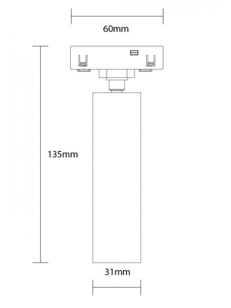 LED magnetinis prožektorius 48V 7W 3000K - M05 LED magnetinis prožektorius 48V 7W 3000K - M05