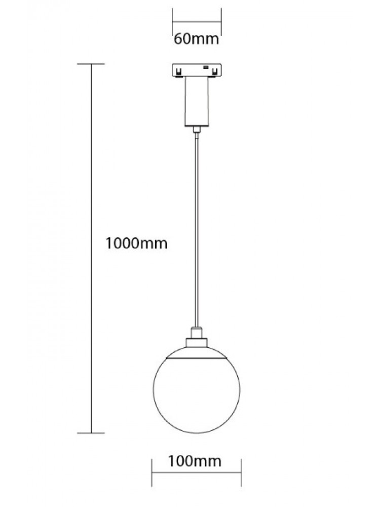 LED magnetinis pakabinamas šviestuvas 48V 5W 4000K - M05 LED magnetinis pakabinamas šviestuvas 48V 5W 4000K - M05