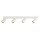 VIRŠTINKINIS LED ŠVIESTUVAS  4xGU10  720x60x180mm- BALTAS